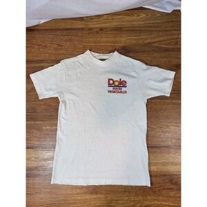 Vintage Dole Fresh Vegetables Single Stitch Tee Shirt Size Small